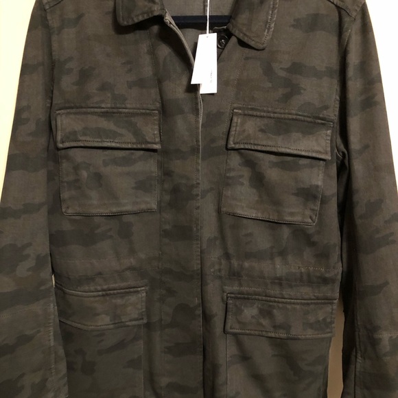 james perse camo jacket